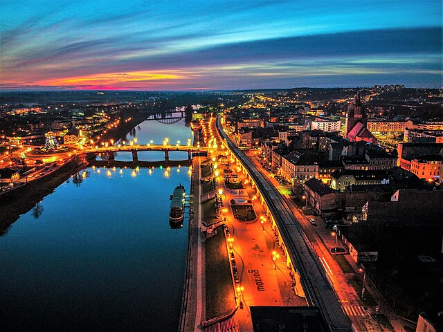 Gorzów Wielkopolski – teren działania ŁANTEL